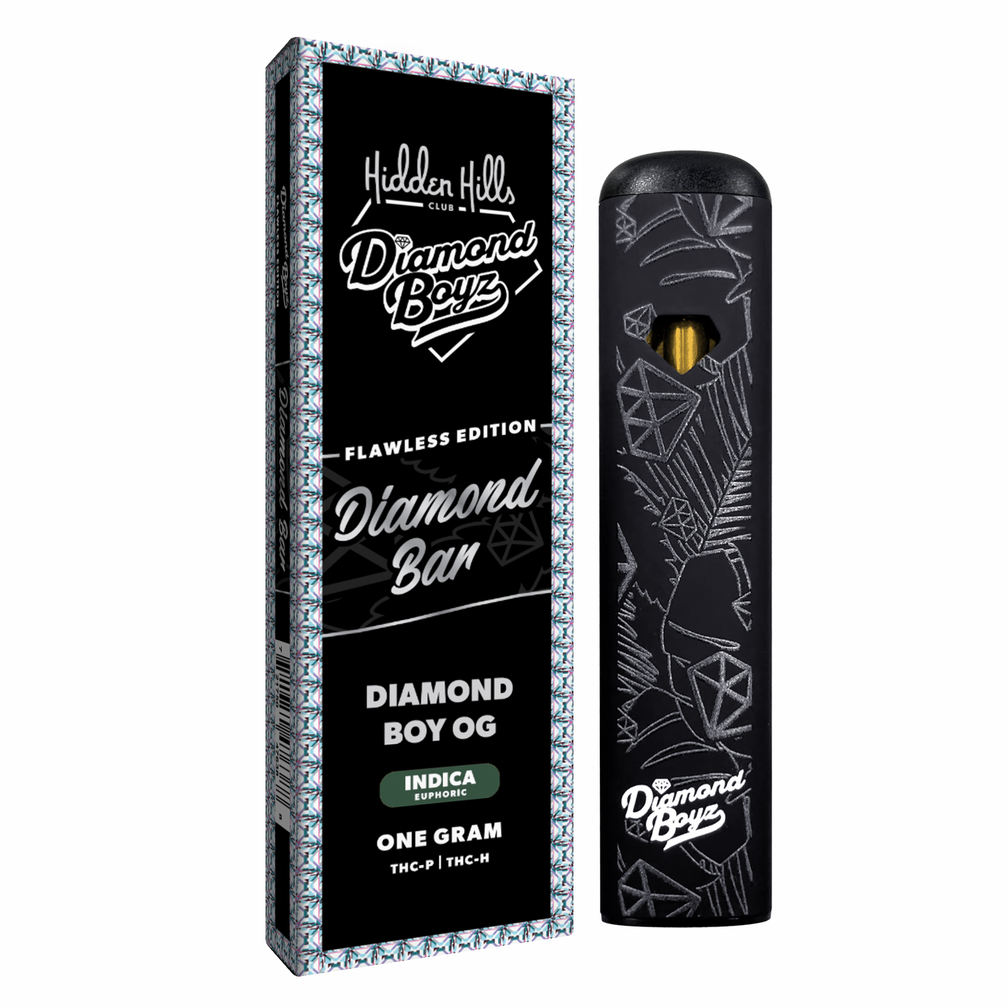 Hidden Hills Club x Diamond Boyz Diamond Bar Disposable 1g (5/pack)