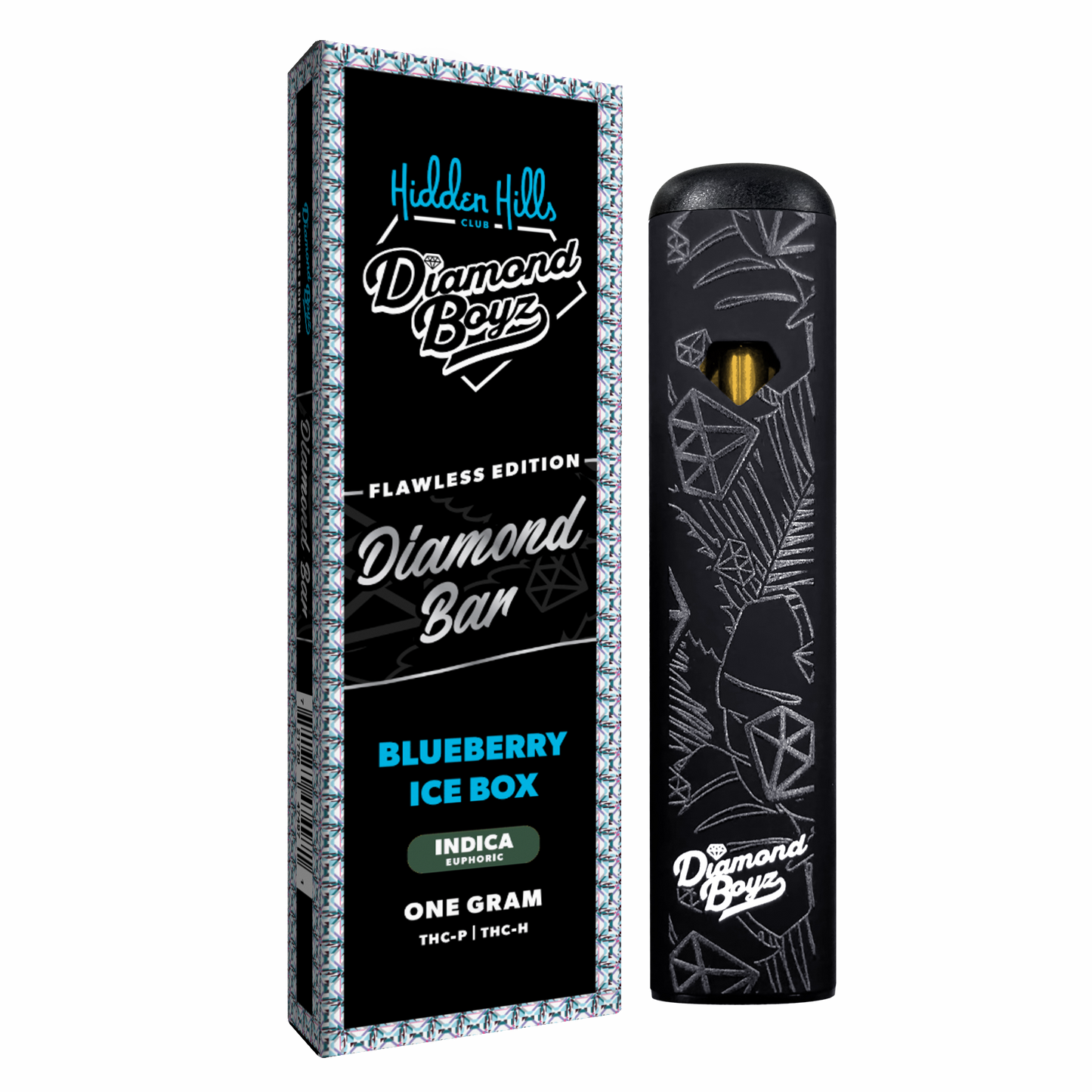 Hidden Hills Club x Diamond Boyz Diamond Bar Disposable 1g (5/pack)