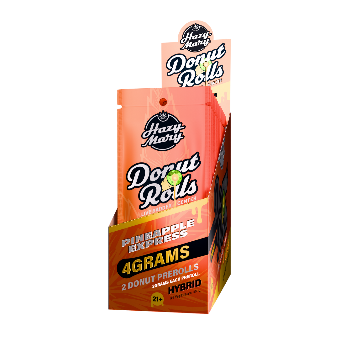 Hazy Mary Donut Pre Roll 2g 2ct (SINGLE)