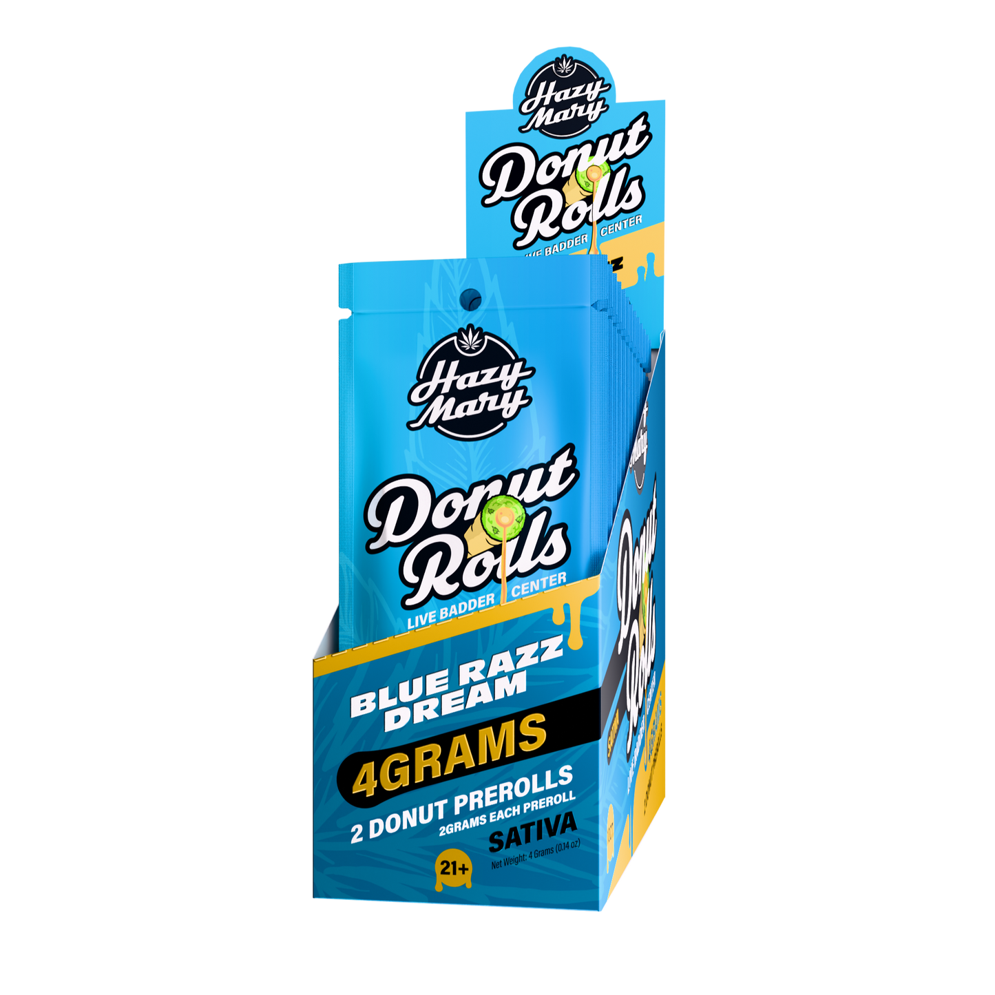 Hazy Mary Donut Pre Roll 2g 2ct (SINGLE)