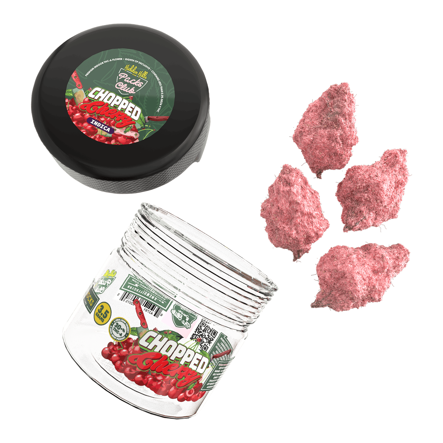 Hidden Hills Club Rainbow Rocks THC-A Flower 3.5g (SINGLE)