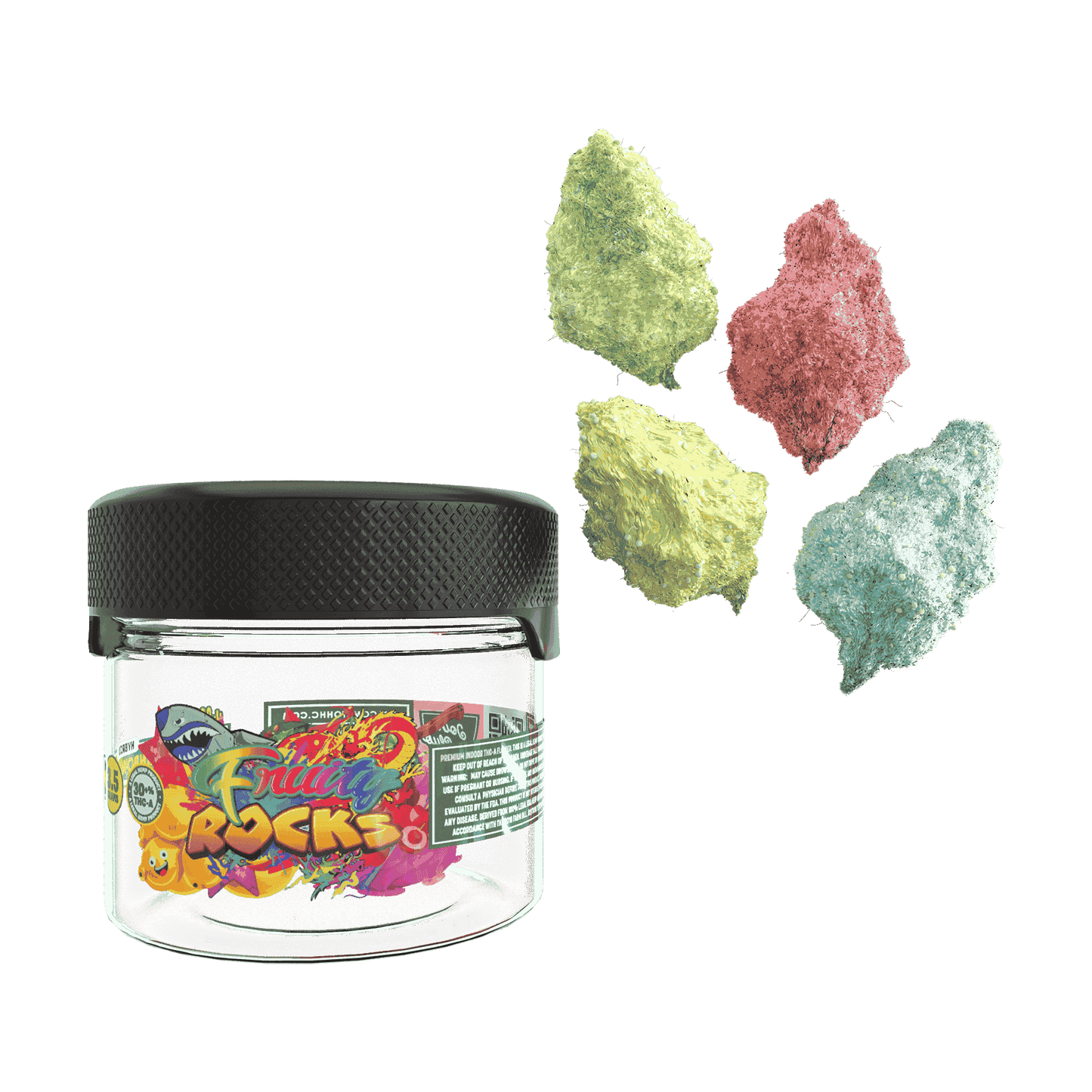 Hidden Hills Club Rainbow Rocks THC-A Flower 3.5g (SINGLE)