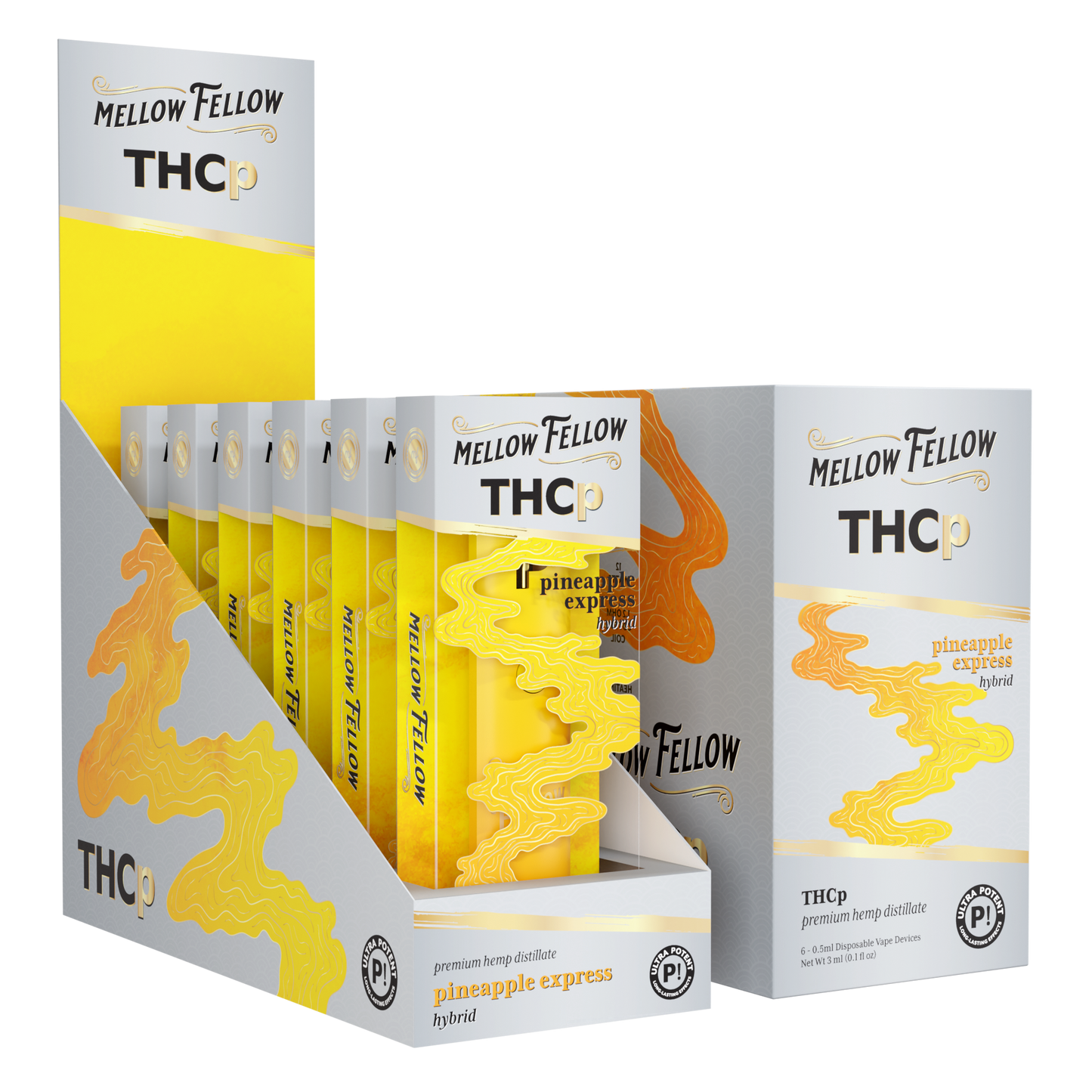 Mellow Fellow THC-P Disposable 0.5g (6/pack) [DROPSHIP]