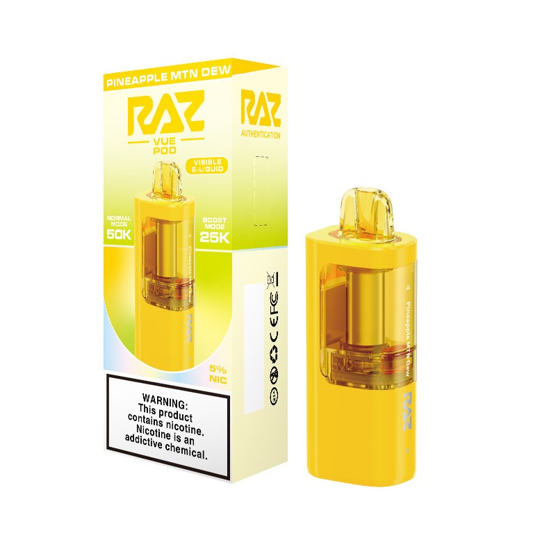 RAZ VUE 50K Disposable Pod 13mL (5/pack)