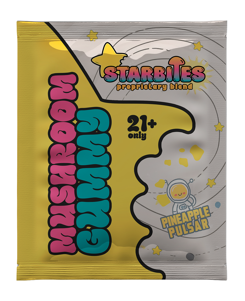 Starbites Mushroom Gummy 1ct (50/Pack) [DROPSHIP]