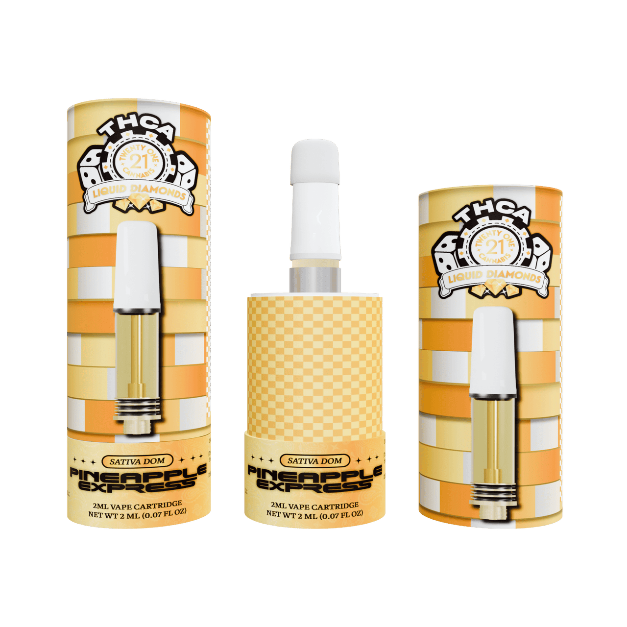 Twenty One THC-A Cartridge 2g (6/pack)