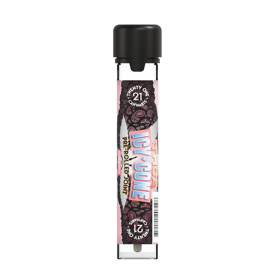 Twenty One THC-A Icy Cones Pre Roll 2g (12/pack) [DROPSHIP]