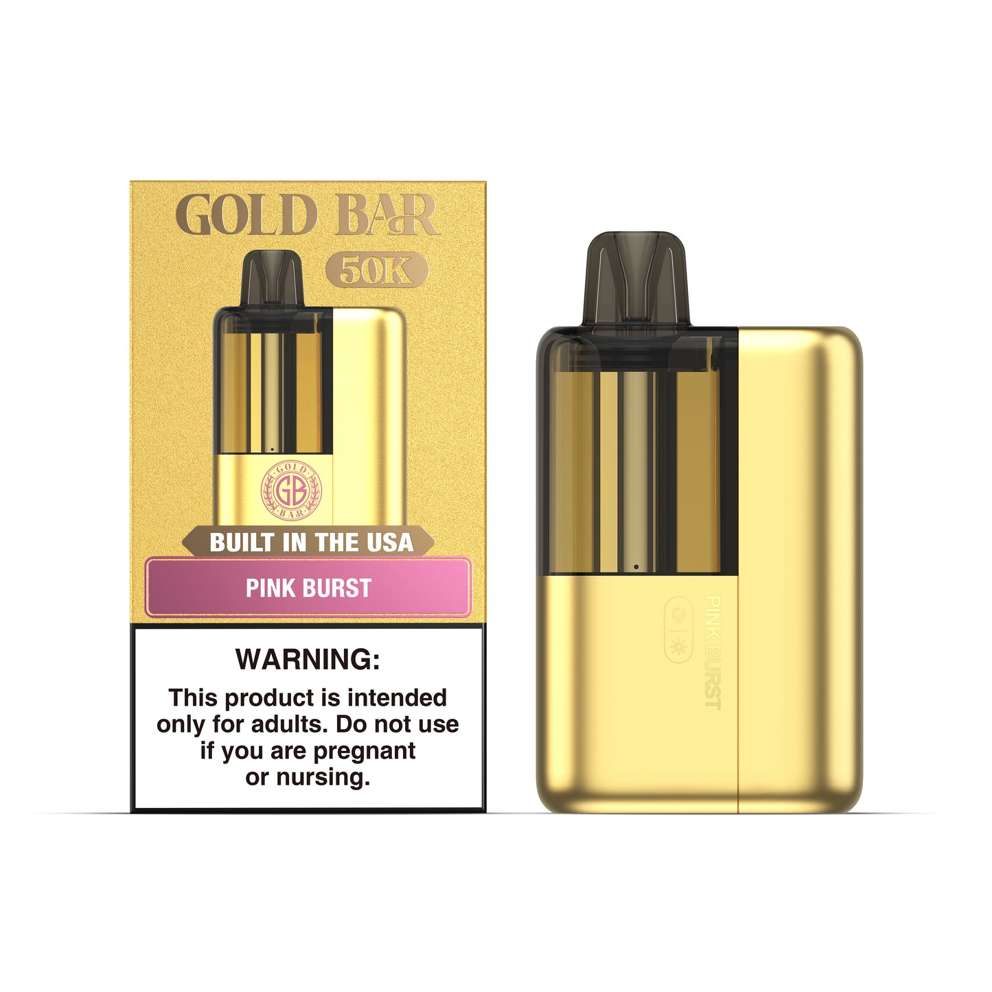 Gold Bar Max 50K Nixodine Disposable Kit (5/pack)