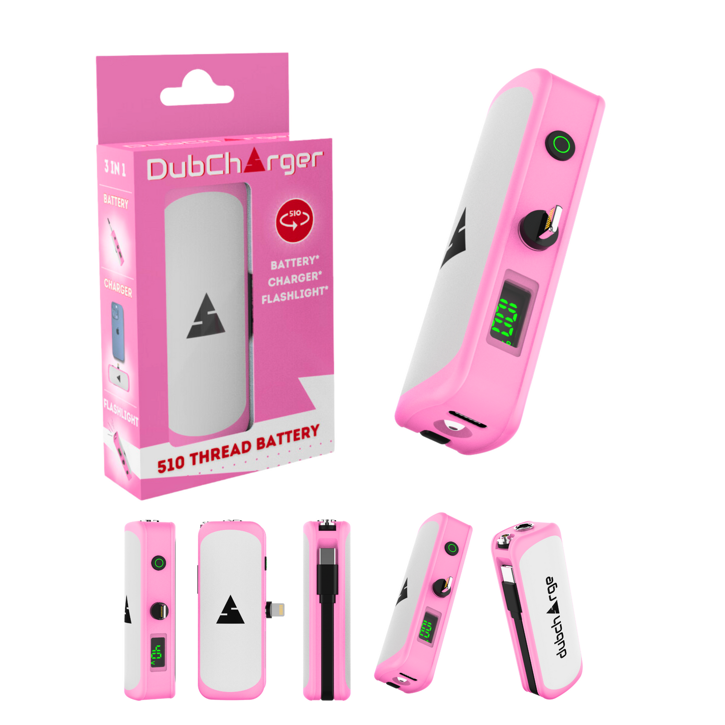 DubCharge Dubcharger Charge Flashlight Battery (SINGLE) [DROPSHIP]