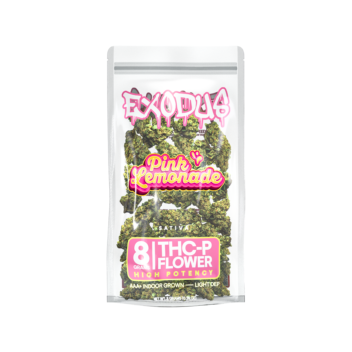 Exodus High Potency THC-P Flower 8g (6/Pack) [DROPSHIP]