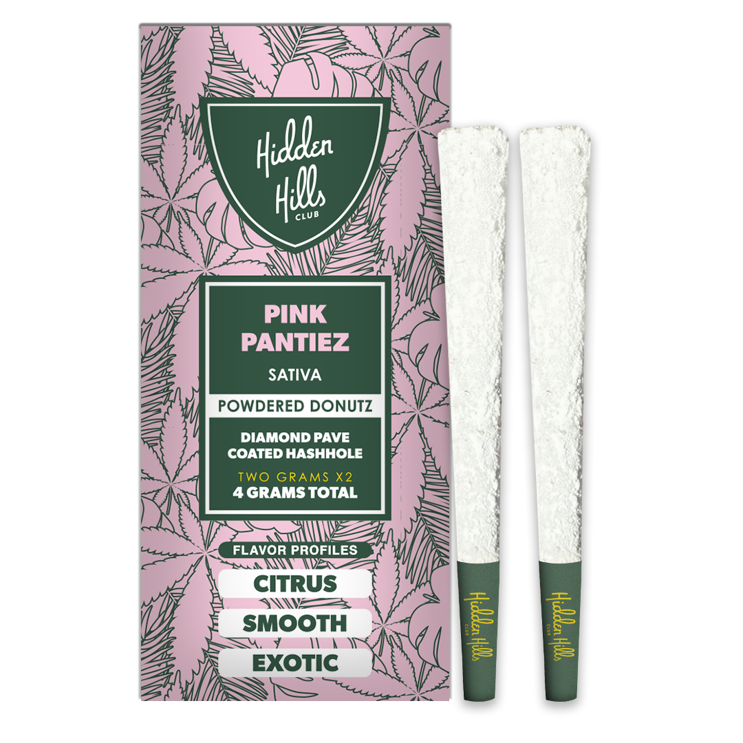 Hidden Hills Club Powdered Donutz THCA Pre Roll 2g 2ct (SINGLE)