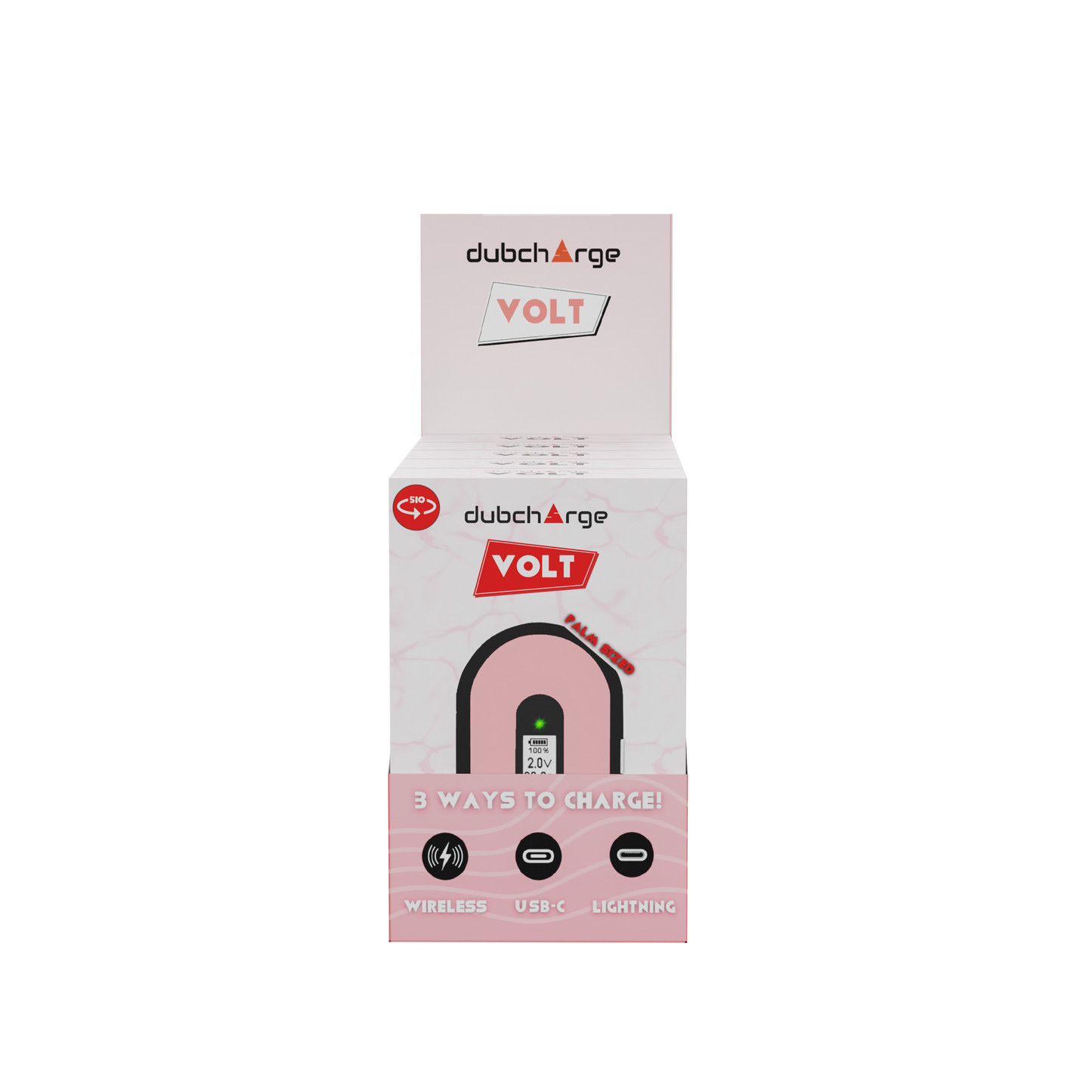 DubCharge Volt 510 Cartridge Battery (SINGLE) [DROPSHIP]