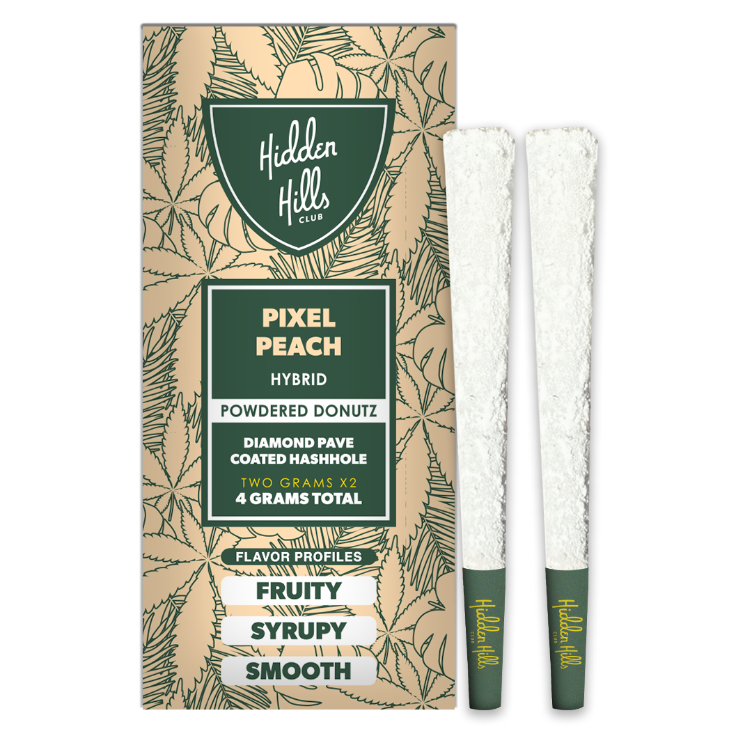 Hidden Hills Club Powdered Donutz THCA Pre Roll 2g 2ct (SINGLE)
