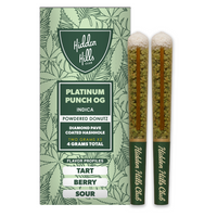 Hidden Hills Club Powdered Donutz THCA Pre Roll 2g 2ct (SINGLE)