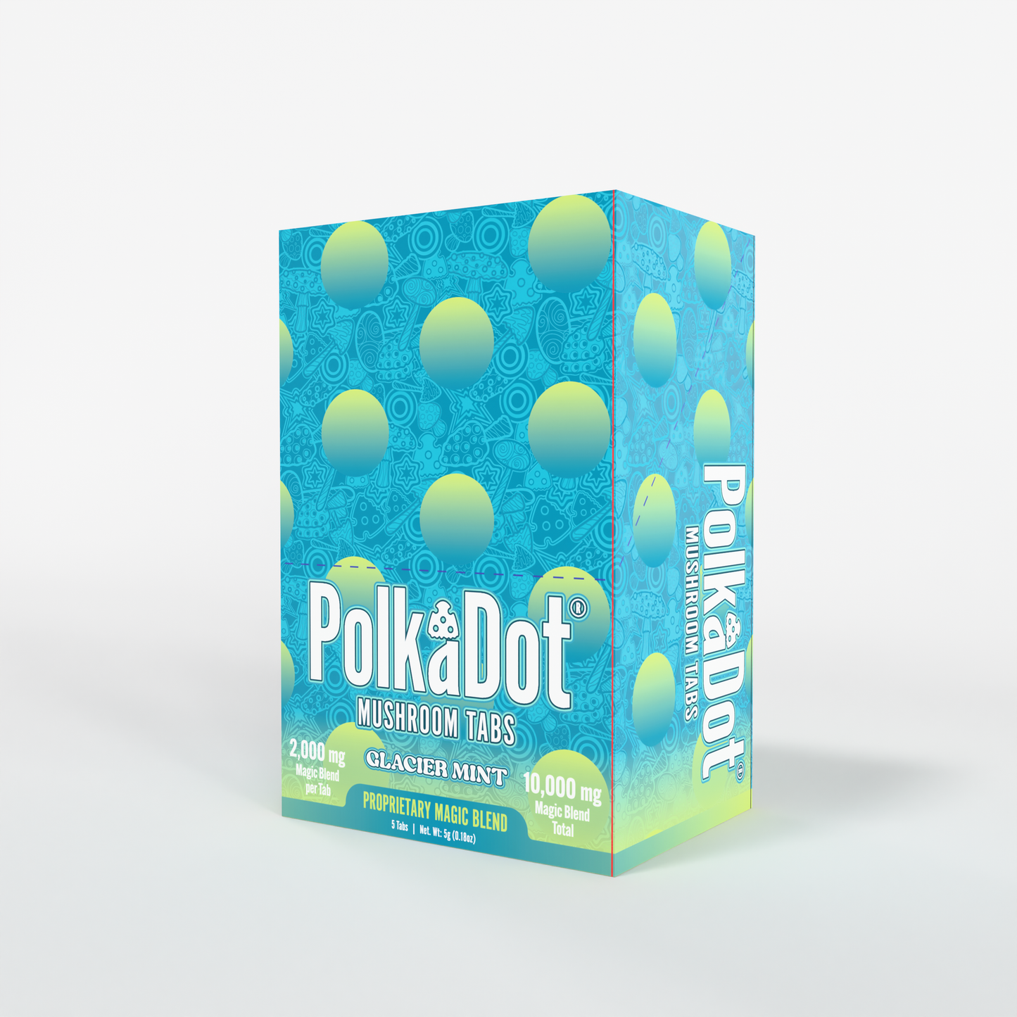 Polkadot Mushroom Tabs 2000mg 5ct (SINGLE)