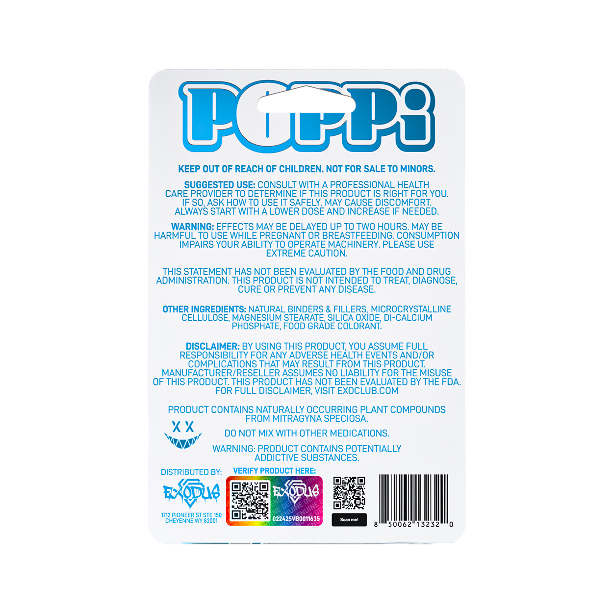 Poppi 7Hydroxy Tablets 35mg 6ct (6/pack) [DROPSHIP]