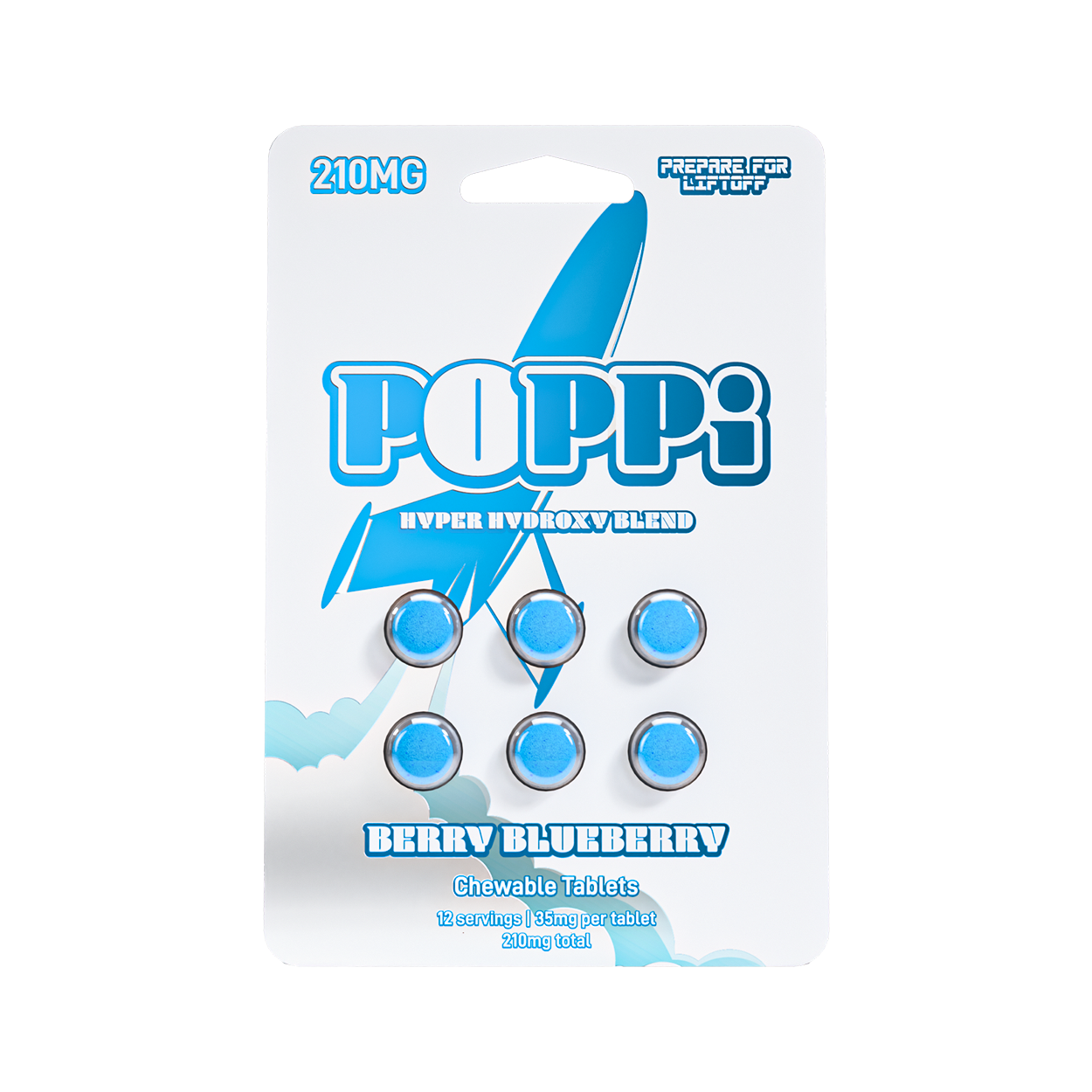 Poppi 7Hydroxy Tablets 35mg 6ct (6/pack) [DROPSHIP]
