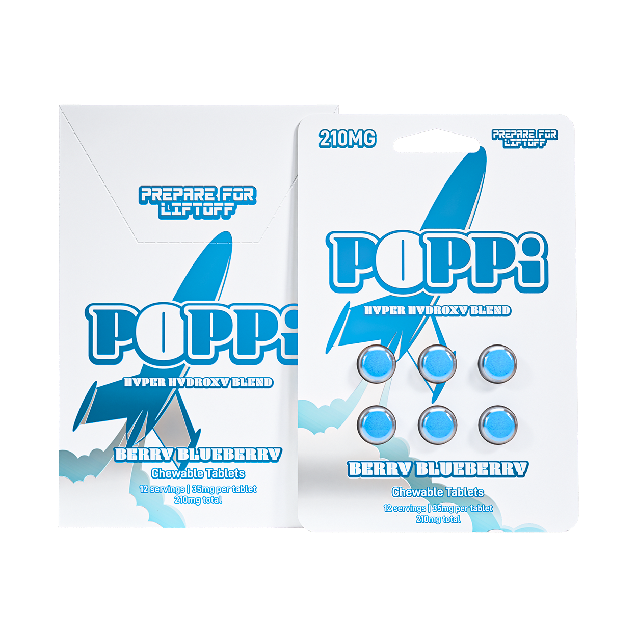 Poppi 7Hydroxy Tablets 35mg 6ct (6/pack) [DROPSHIP]