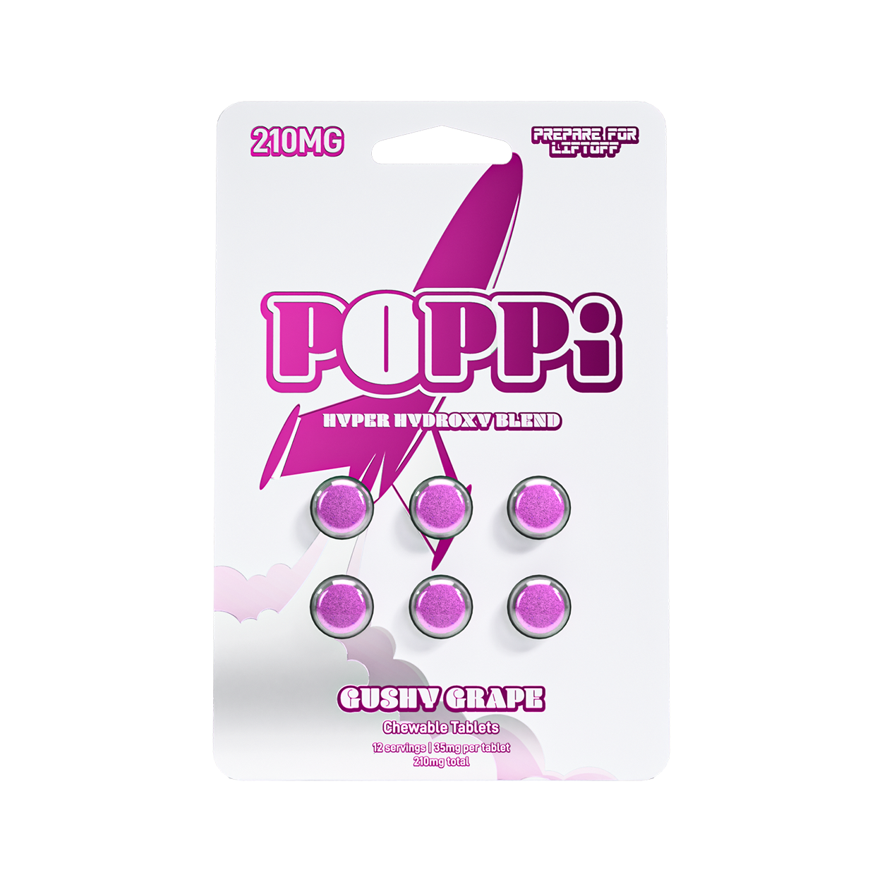 Poppi 7Hydroxy Tablets 35mg 6ct (6/pack) [DROPSHIP]