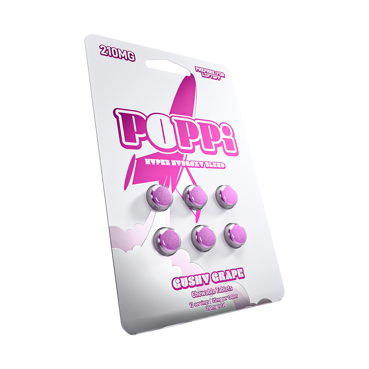 Poppi 7Hydroxy Tablets 35mg 6ct (6/pack) [DROPSHIP]