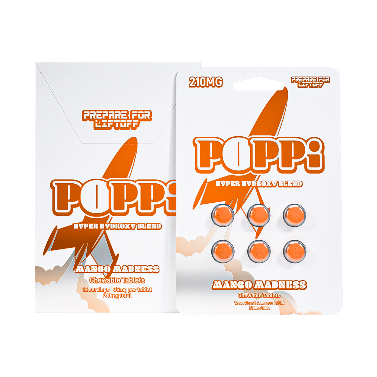 Poppi 7Hydroxy Tablets 35mg 6ct (6/pack) [DROPSHIP]