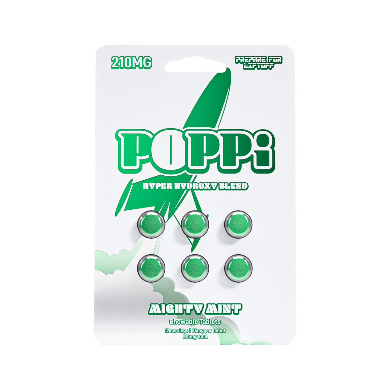 Poppi 7Hydroxy Tablets 35mg 6ct (6/pack) [DROPSHIP]