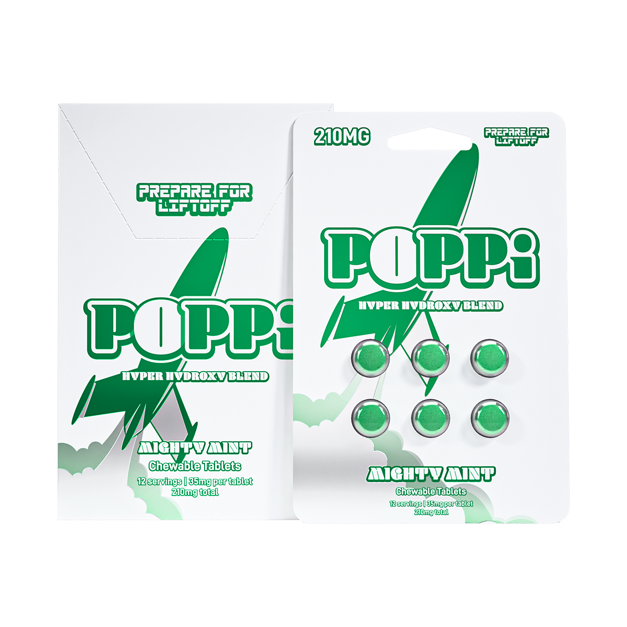 Poppi 7Hydroxy Tablets 35mg 6ct (6/pack) [DROPSHIP]