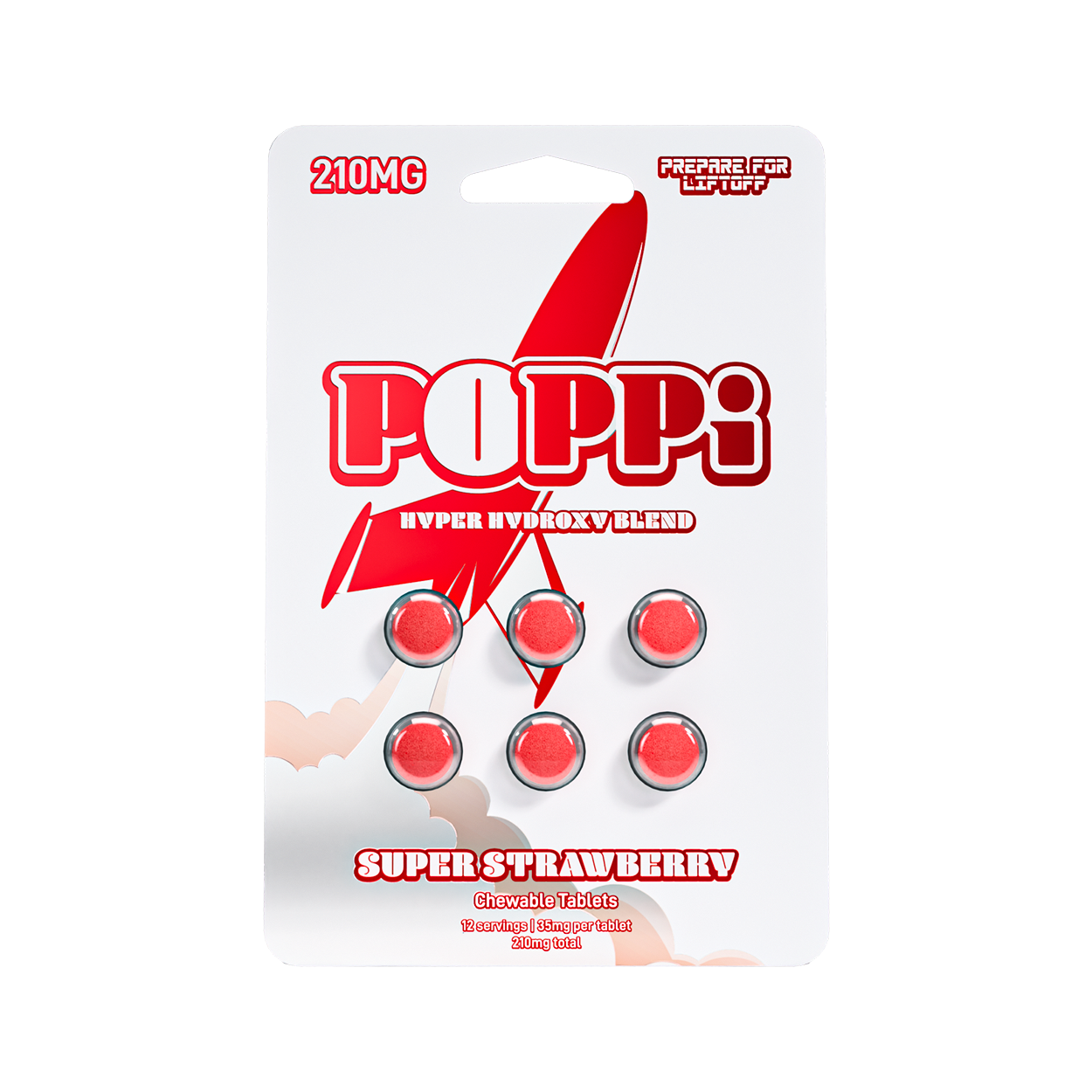 Poppi 7Hydroxy Tablets 35mg 6ct (6/pack) [DROPSHIP]