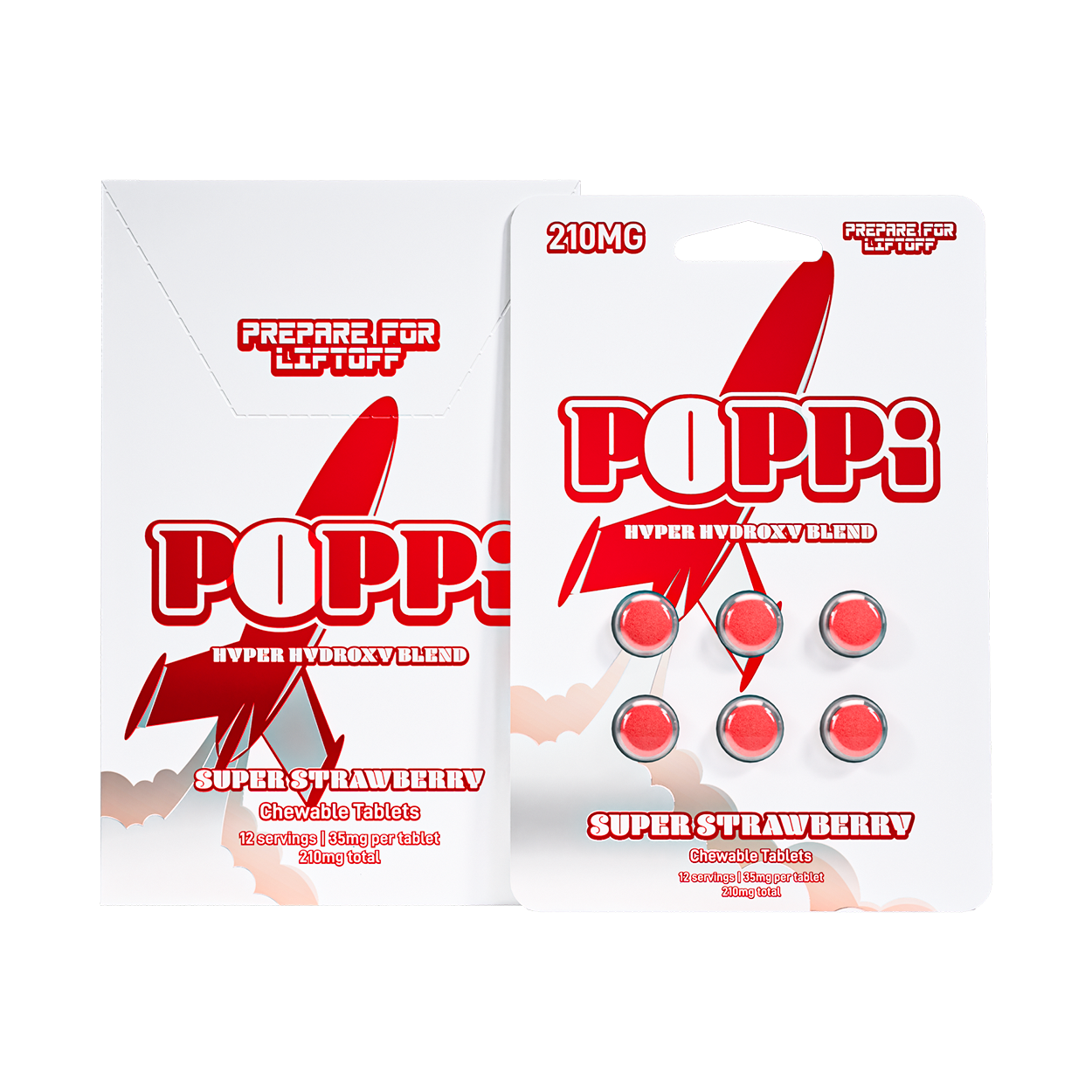 Poppi 7Hydroxy Tablets 35mg 6ct (6/pack) [DROPSHIP]