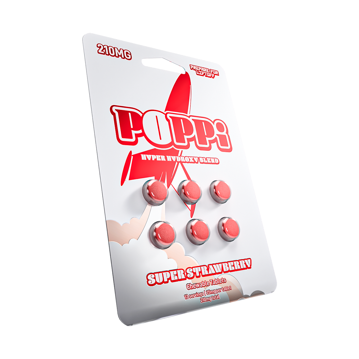 Poppi 7Hydroxy Tablets 35mg 6ct (6/pack) [DROPSHIP]