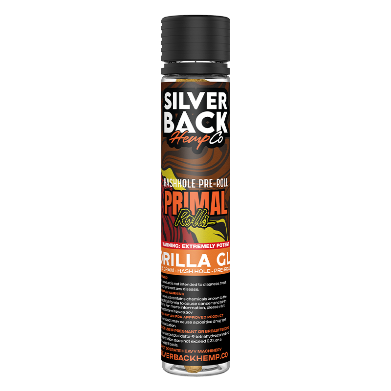 Silverback Hemp Co Primal Rolls 1.5g 1ct (SINGLE) [DROPSHIP]