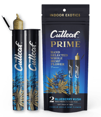 Cutleaf Prime Premium Hemp Preroll 2g 2ct (SINGLE)