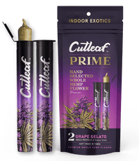 Cutleaf Prime Premium Hemp Preroll 2g 2ct (SINGLE)