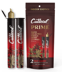 Cutleaf Prime Premium Hemp Preroll 2g 2ct (SINGLE)