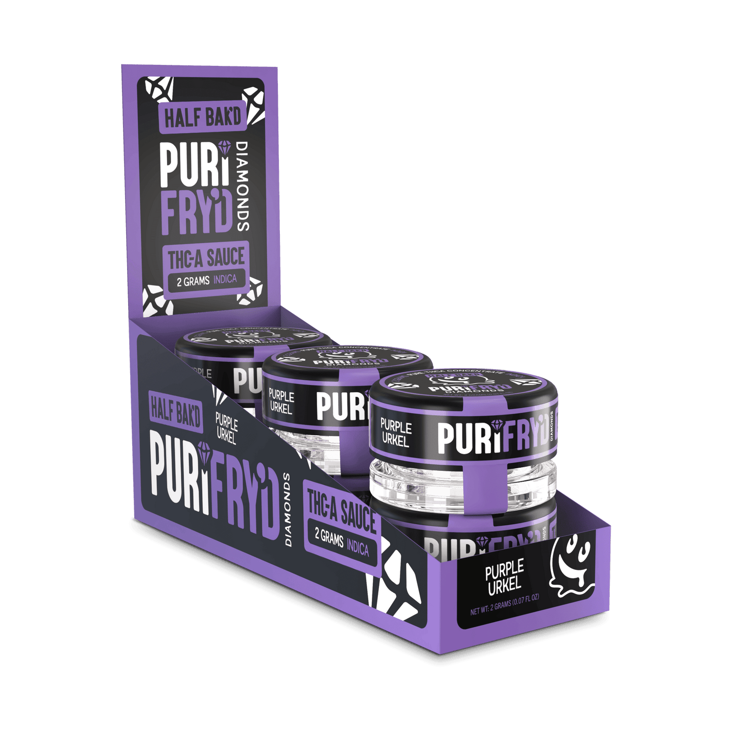 Half Bakd Purifryd THCA Diamonds Dab 2g (6/pack) [DROPSHIP]