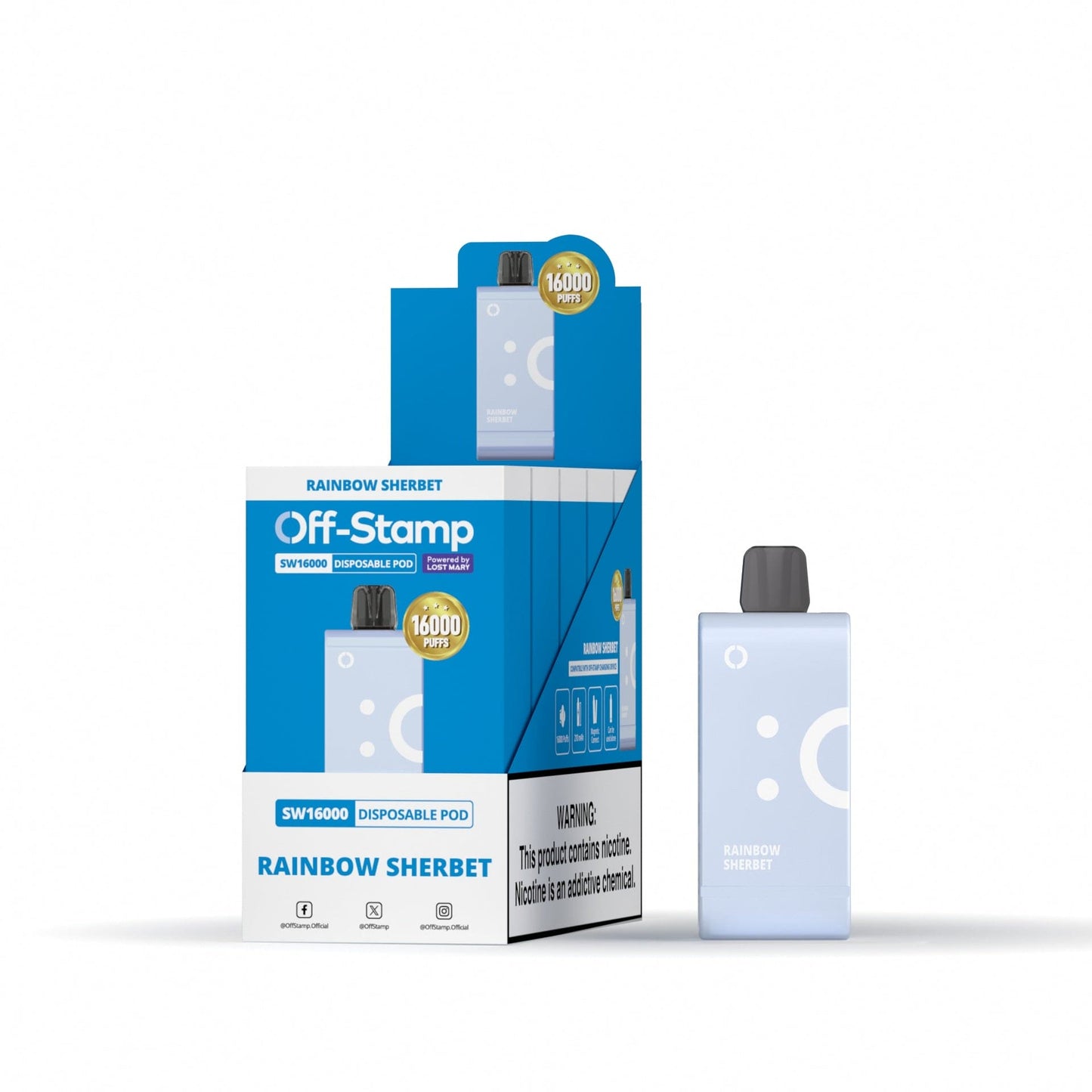 Off Stamp SW16000 Pod Disposable 17mL (5/pack)