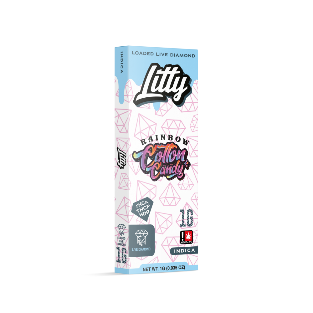 Litty THC-A Live Diamond Disposable 1g (5/Pack) [DROPSHIP]