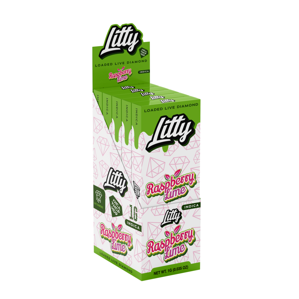 Litty THC-A Live Diamond Disposable 1g (5/Pack) [DROPSHIP]