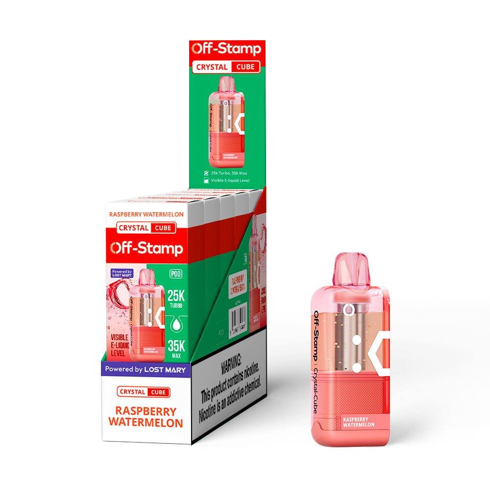 Off Stamp X Cube Crystal 35K Pod Disposable 18mL (5/pack)