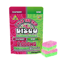 Disco By Chapo Extrax Twice The Trip Magic Mushroom Gummies 2000mg 2ct (20/Pack) [DROPSHIP]