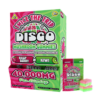 Disco By Chapo Extrax Twice The Trip Magic Mushroom Gummies 2000mg 2ct (20/Pack) [DROPSHIP]