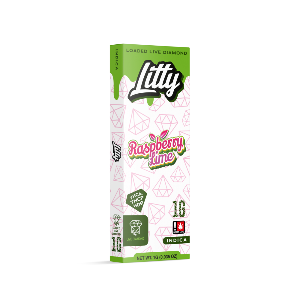 Litty THC-A Live Diamond Disposable 1g (5/Pack) [DROPSHIP]