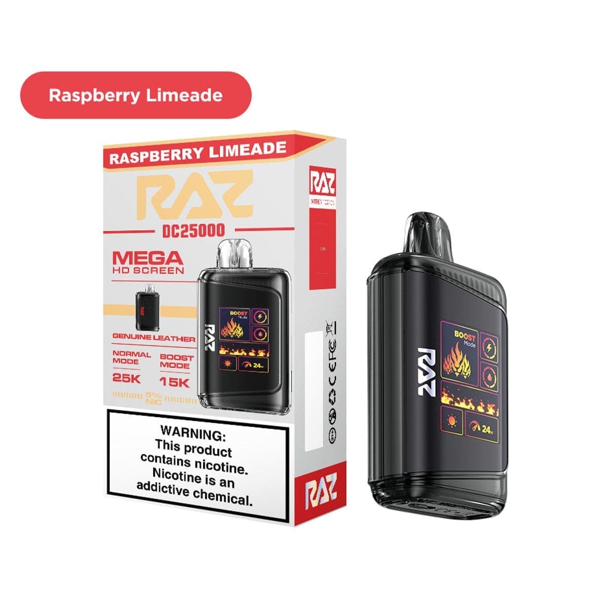 RAZ LTX 25000 Disposable 16mL (5/pack) – LA Vapor Inc