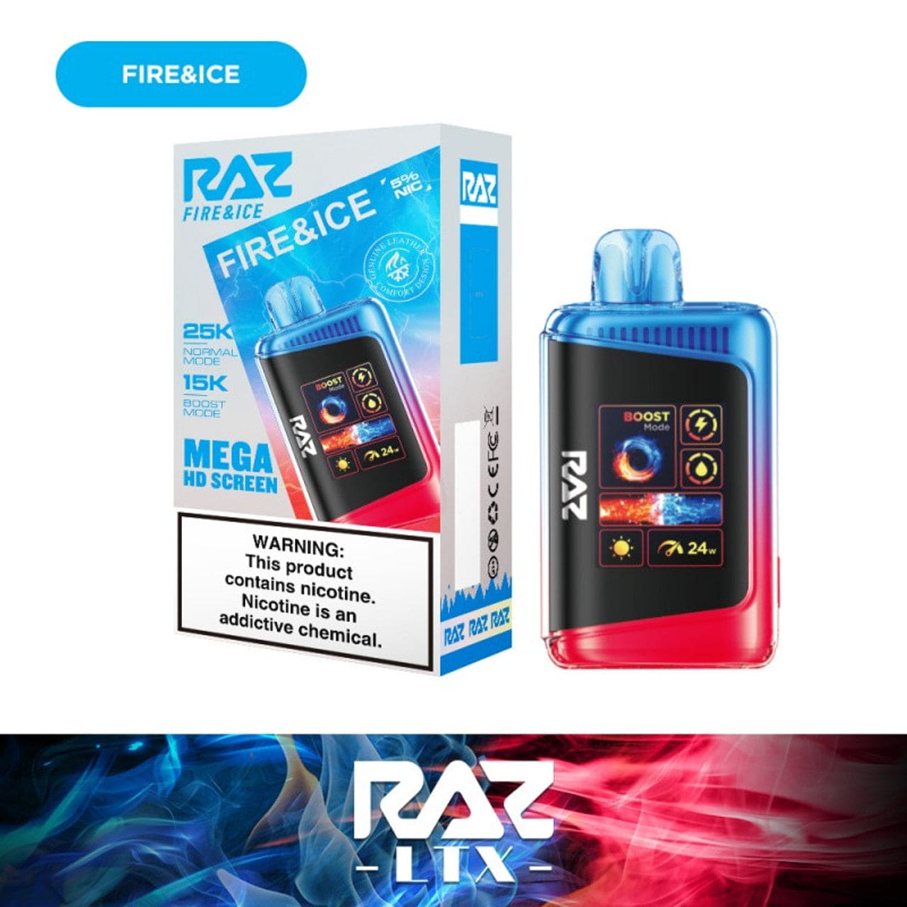 RAZ LTX 25000 Disposable 16mL (5/pack)