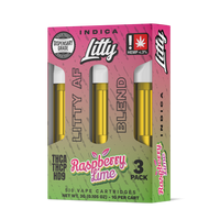 Litty AF Blend THC-A Cartridge 1g 3ct (5/Pack) [DROPSHIP]