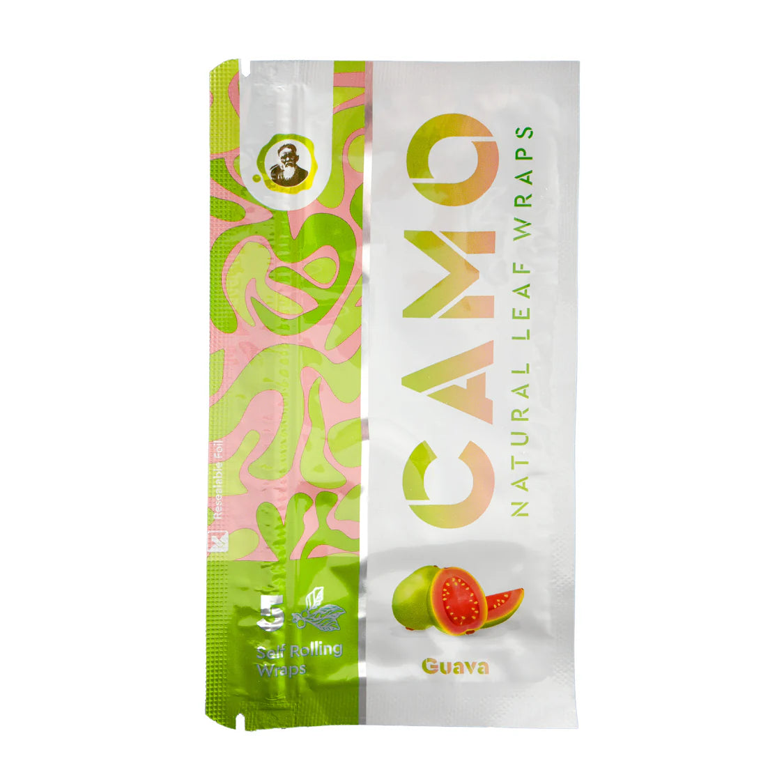 Camo Natural Leaf Wraps 5ct (25/pack)