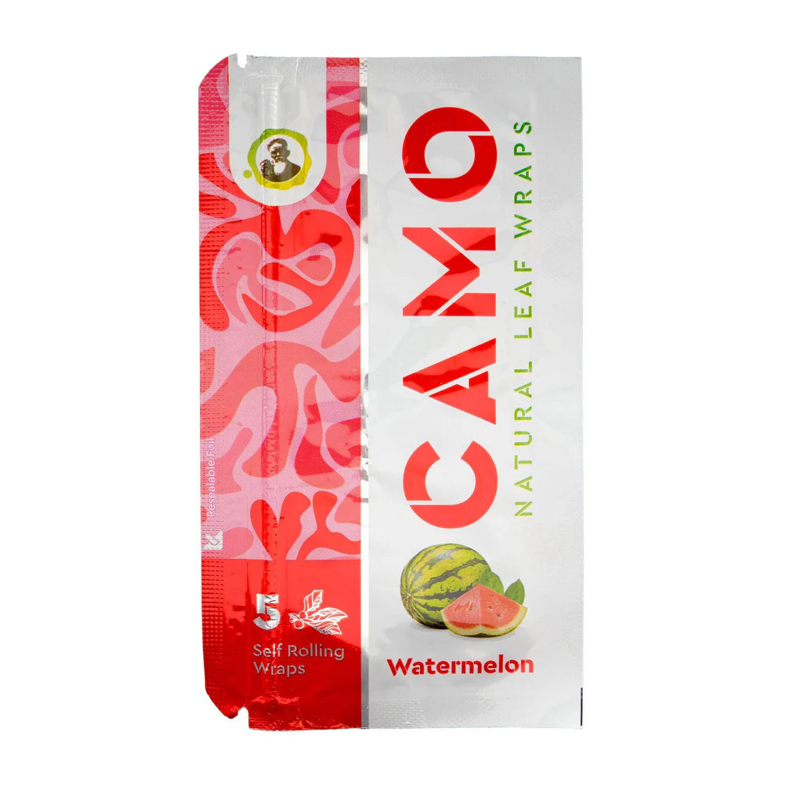 Camo Natural Leaf Wraps 5ct (25/pack)