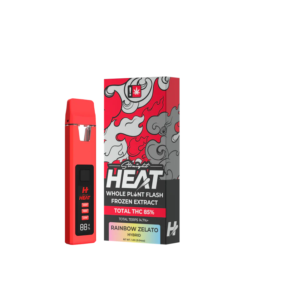 Straight Heat THC Disposable 1g (5/pack)
