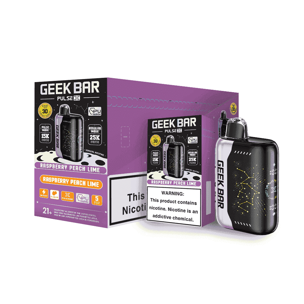 Geek Bar Pulse X 25K Disposable 18mL (5/pack) LA Vapor Inc Geek Bar Pulse X 25K Disposable 18mL (5/pack) LA Vapor Inc