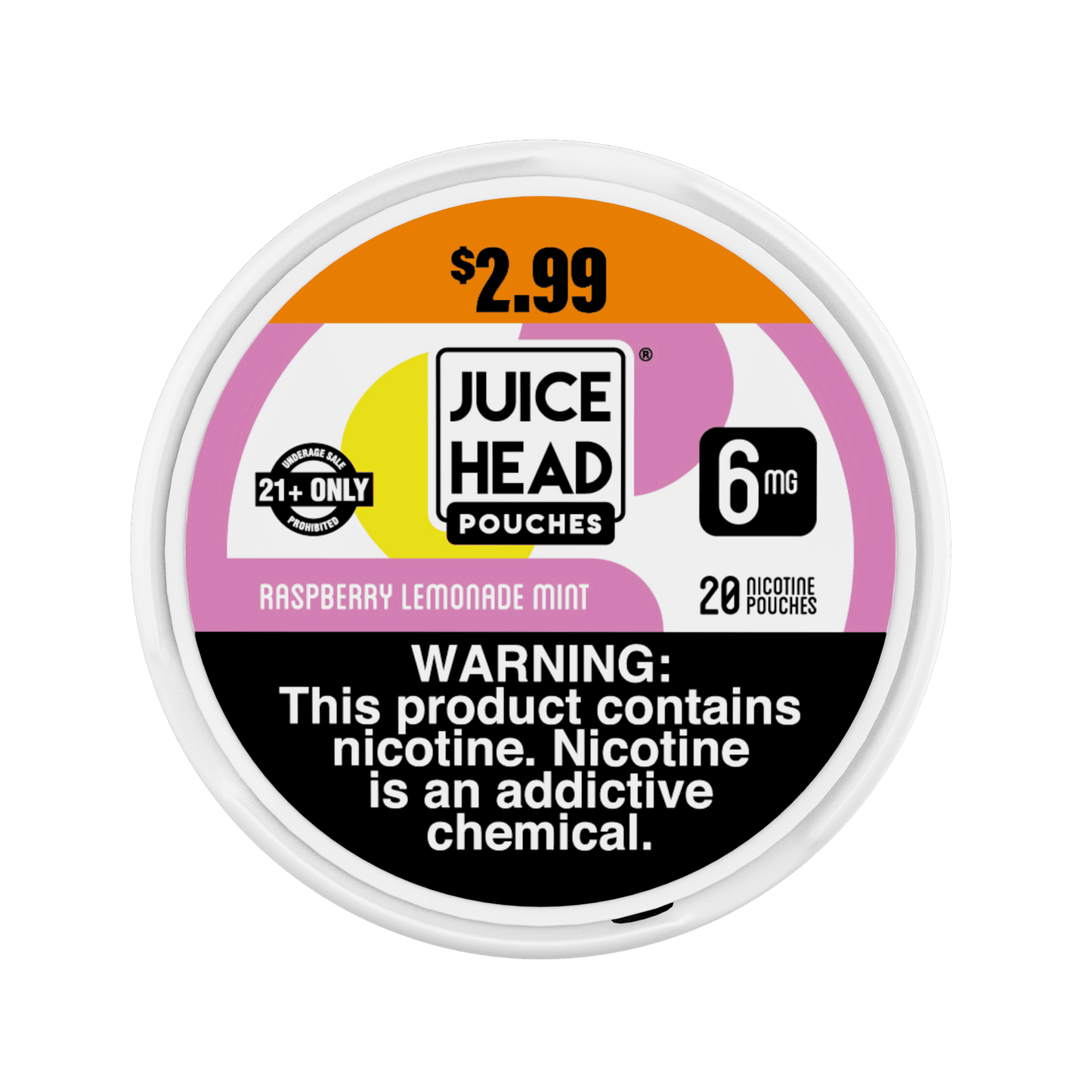 Juice Head Nicotine Pouches Pre Filled Display 50ct